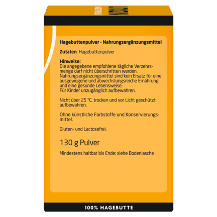 Hagebuttenpulver